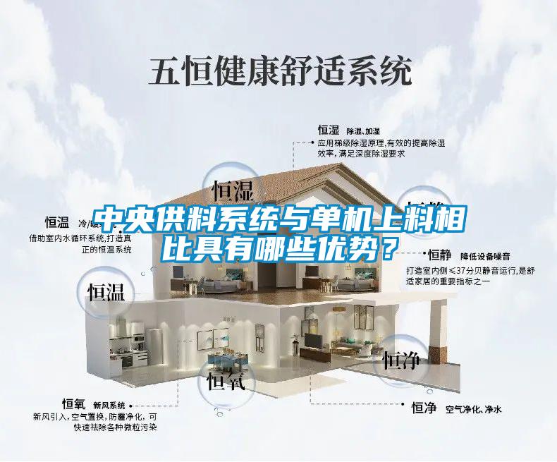 中央供料系统与单机上料相比具有哪些优势？