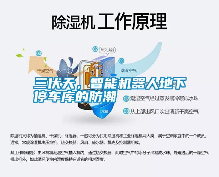 三伏天，智能机器人地下停车库的防潮