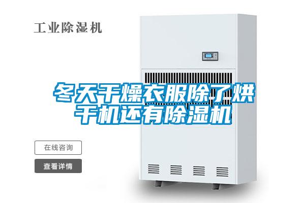 冬天干燥衣服除了烘干机还有麻豆视频黄网站