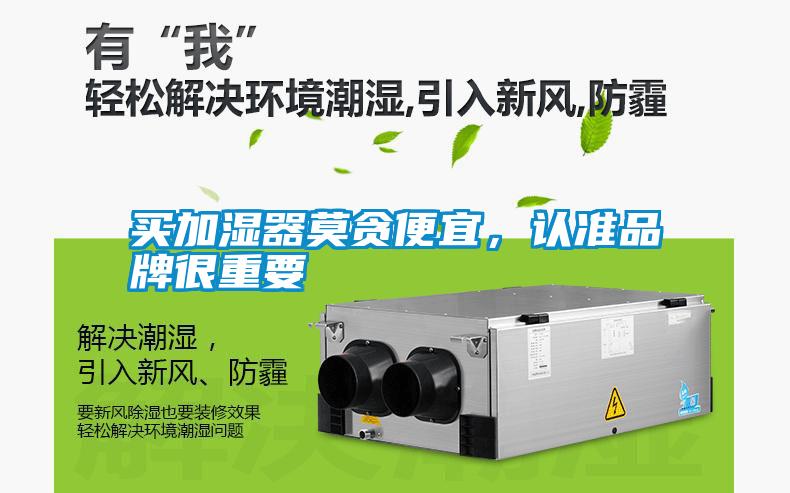 买加湿器莫贪便宜，认准品牌很重要