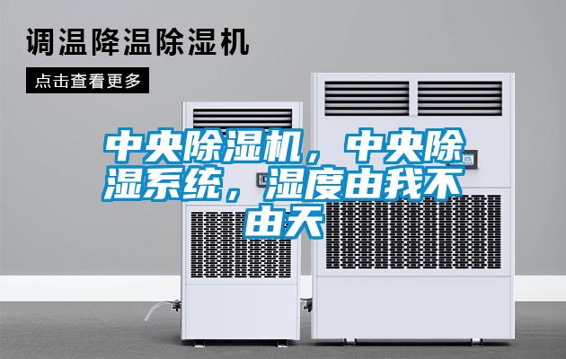中央麻豆视频黄网站，中央除湿系统，湿度由我不由天