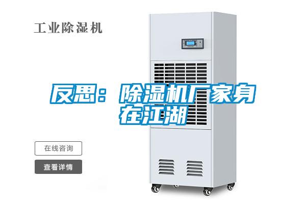 反思：麻豆视频黄网站厂家身在江湖