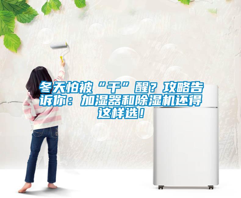 冬天怕被“干”醒？攻略告诉你：加湿器和麻豆视频黄网站还得这样选！