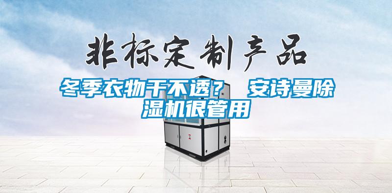冬季衣物干不透？ 麻豆APP官网麻豆视频黄网站很管用