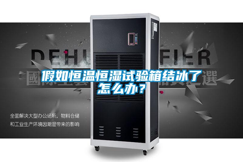 假如恒温恒湿试验箱结冰了怎么办？