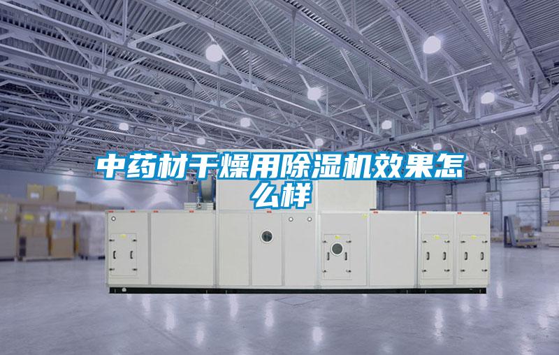 中药材干燥用麻豆视频黄网站效果怎么样