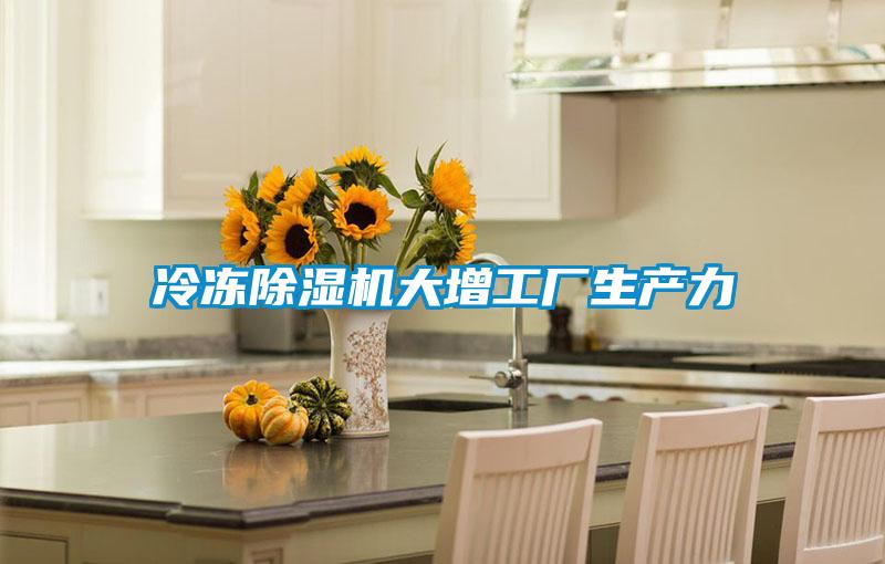 冷冻麻豆视频黄网站大增工厂生产力