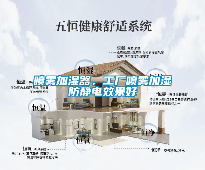 喷雾加湿器，工厂喷雾加湿防静电效果好