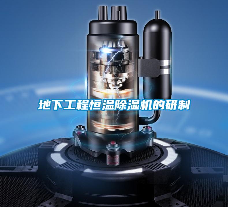 地下工程恒温麻豆视频黄网站的研制