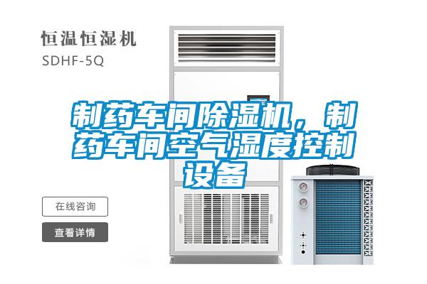 制药车间麻豆视频黄网站，制药车间空气湿度控制设备