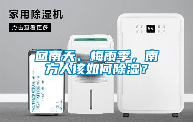 回南天、梅雨季，南方人该如何除湿？