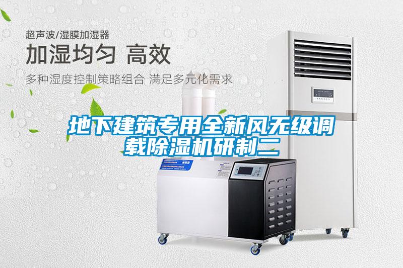 地下建筑专用全新风无级调载麻豆视频黄网站研制二