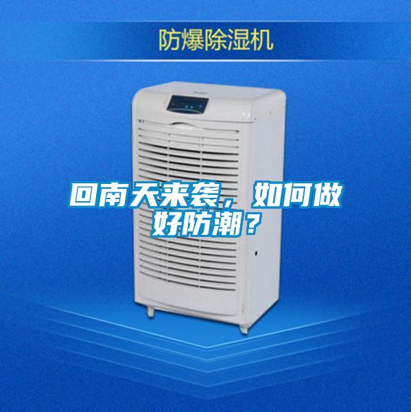 回南天来袭，如何做好防潮？