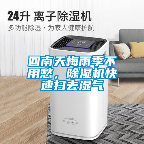 回南天梅雨季不用愁，麻豆视频黄网站快速扫去湿气