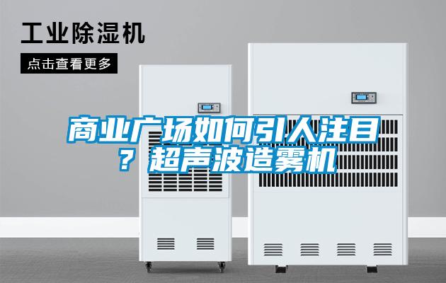 商业广场如何引人注目？超声波造雾机