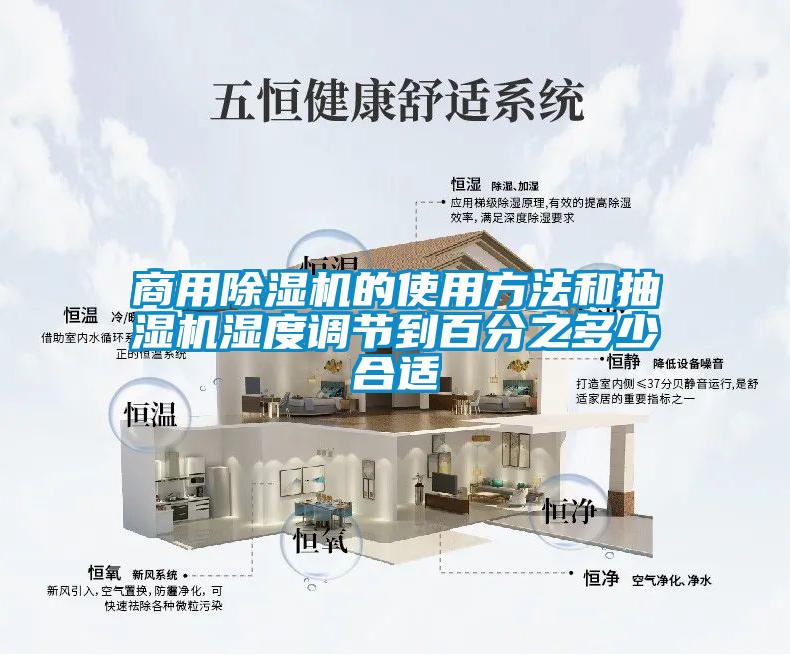 商用麻豆视频黄网站的使用方法和抽湿机湿度调节到百分之多少合适