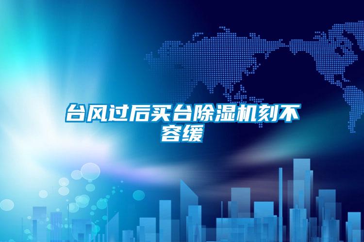 台风过后买台麻豆视频黄网站刻不容缓