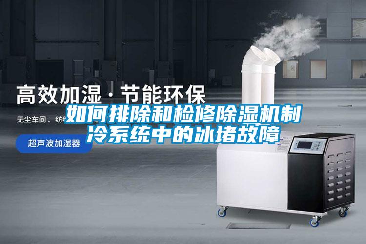 如何排除和检修麻豆视频黄网站制冷系统中的冰堵故障