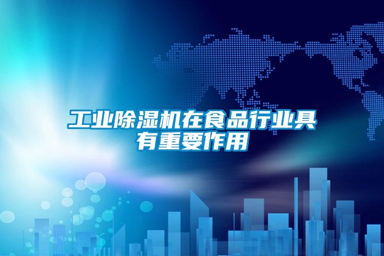 工业麻豆视频黄网站在食品行业具有重要作用