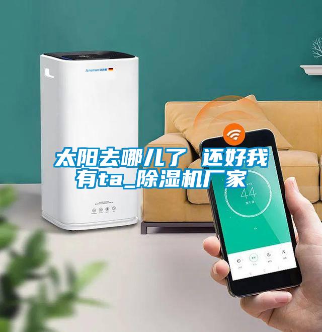 太阳去哪儿了 还好我有ta_麻豆视频黄网站厂家