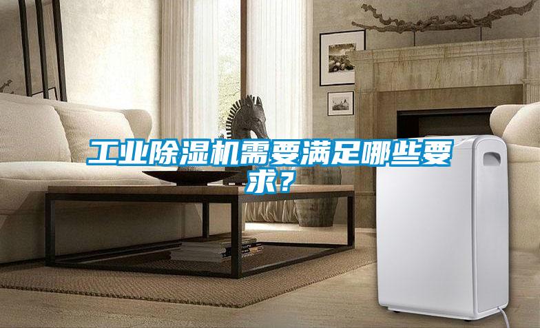工业麻豆视频黄网站需要满足哪些要求？