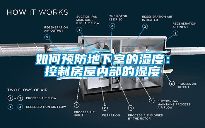 如何预防地下室的湿度：控制房屋内部的湿度