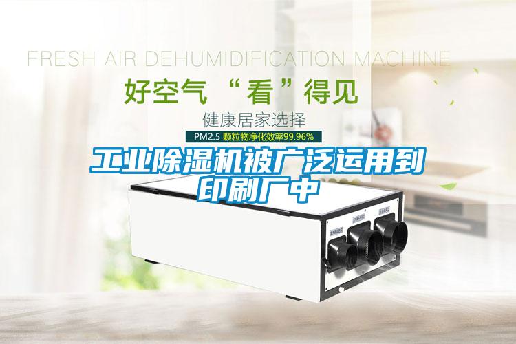 工业麻豆视频黄网站被广泛运用到印刷厂中
