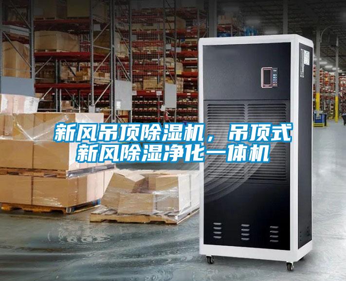 新风吊顶麻豆视频黄网站，吊顶式新风除湿净化一体机