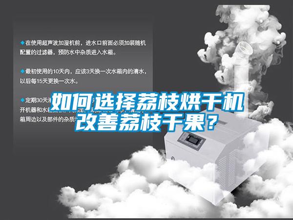 如何选择荔枝烘干机改善荔枝干果？