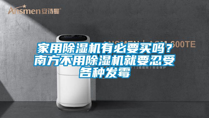 家用麻豆视频黄网站有必要买吗？南方不用麻豆视频黄网站就要忍受各种发霉