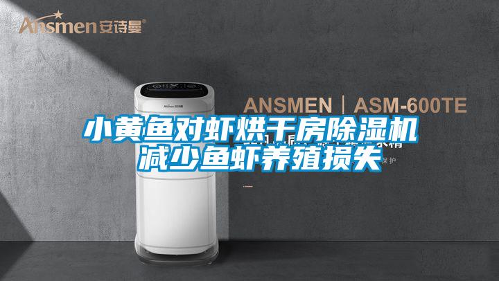 小黄鱼对虾烘干房麻豆视频黄网站 减少鱼虾养殖损失