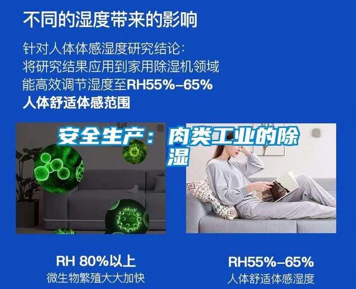 安全生产：肉类工业的除湿