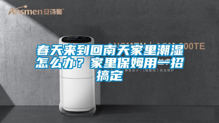 春天来到回南天家里潮湿怎么办？家里保姆用一招搞定