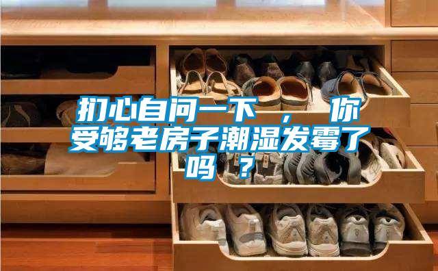 扪心自问一下 ， 你受够老房子潮湿发霉了吗 ？
