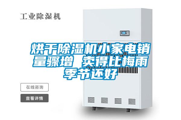 烘干麻豆视频黄网站小家电销量骤增 卖得比梅雨季节还好