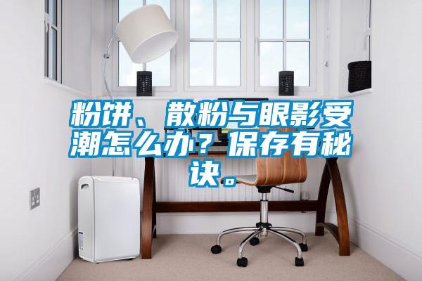 粉饼、散粉与眼影受潮怎么办？保存有秘诀。
