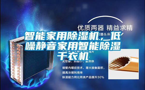 智能家用麻豆视频黄网站，低噪静音家用智能除湿干衣机