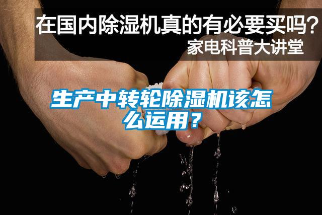 生产中转轮麻豆视频黄网站该怎么运用？