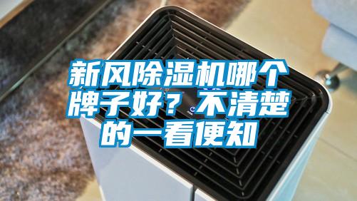 新风麻豆视频黄网站哪个牌子好？不清楚的一看便知