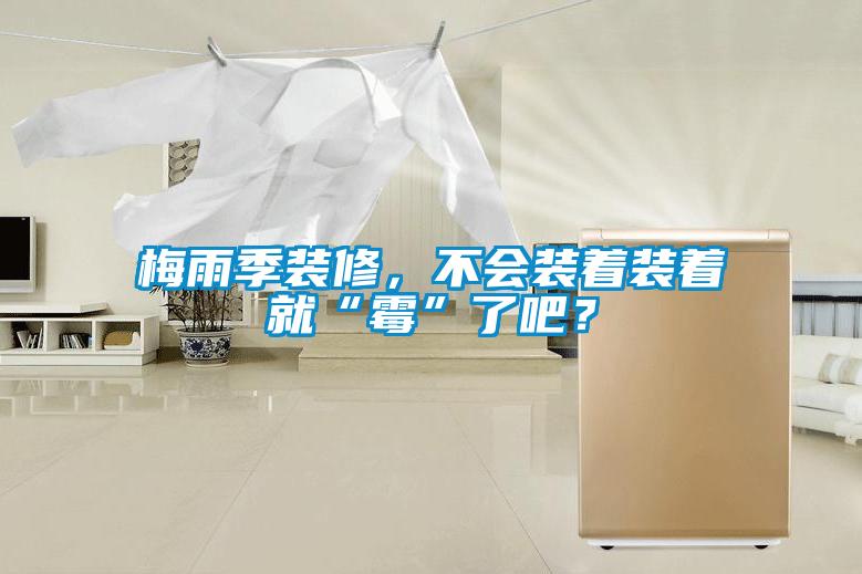 梅雨季装修，不会装着装着就“霉”了吧？