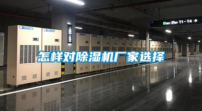 怎样对麻豆视频黄网站厂家选择