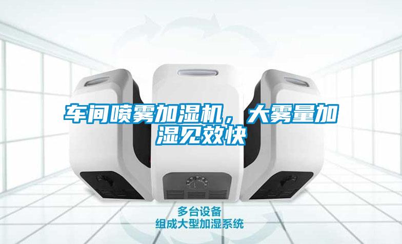 车间喷雾加湿机，大雾量加湿见效快