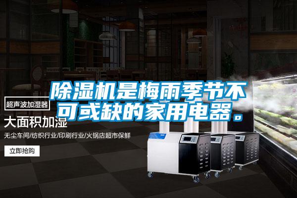 麻豆视频黄网站是梅雨季节不可或缺的家用电器。