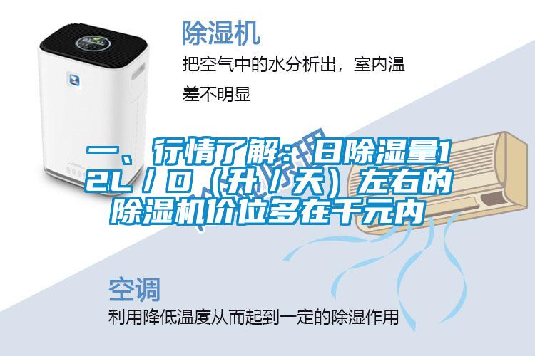 一、行情了解：日除湿量12L／D（升／天）左右的麻豆视频黄网站价位多在千元内