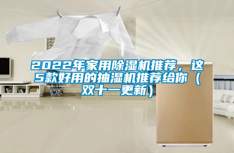 2022年家用麻豆视频黄网站推荐，这5款好用的抽湿机推荐给你（双十一更新）