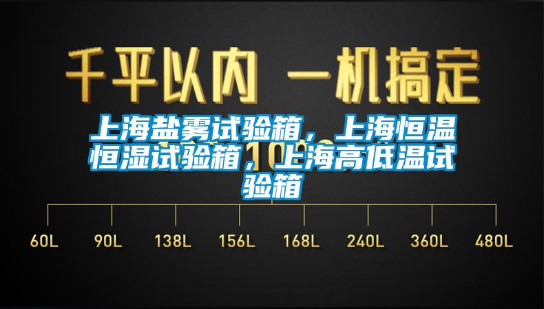 上海盐雾试验箱，上海恒温恒湿试验箱，上海高低温试验箱