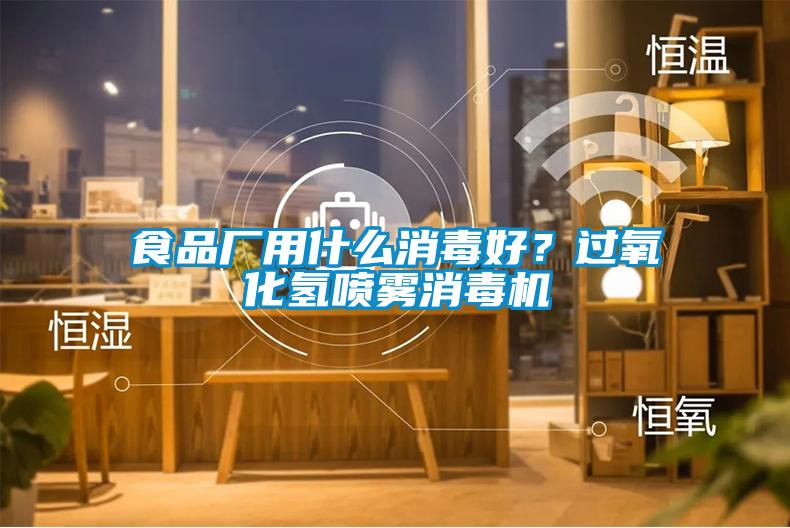 食品厂用什么消毒好？过氧化氢喷雾消毒机