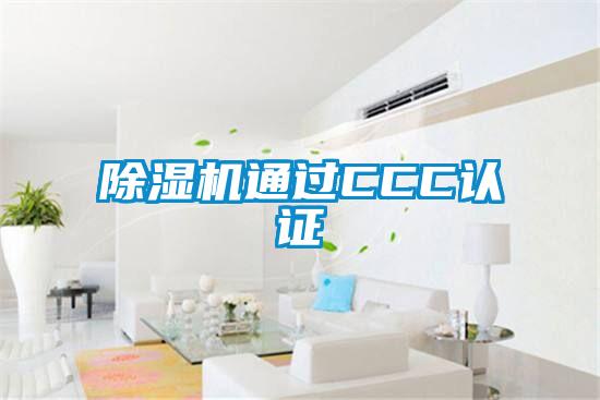 麻豆视频黄网站通过CCC认证