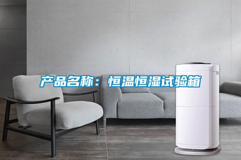 产品名称：恒温恒湿试验箱