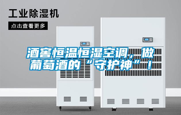 酒窖恒温恒湿空调，做葡萄酒的“守护神”！
